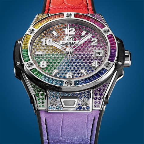 hublot rainbow watch price.